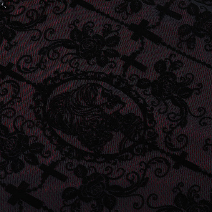 Lace hem v neck tassels print cami maxi dress  | Festival Outfits Women