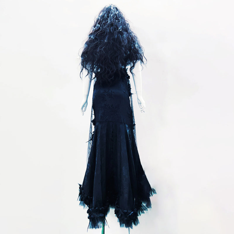 Beaded flower applique cross front ruffle top  | Festival Outfits Women