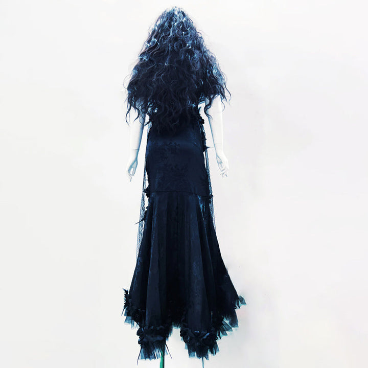 Beaded flower applique cross front ruffle top  | Festival Outfits Women