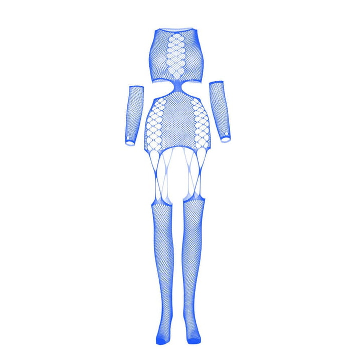 Crewneck gloves fishnet suspender bodystocking  | Festival Outfits Women