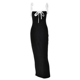 Backless self tie cami maxi dress  | Festival Outfits Women