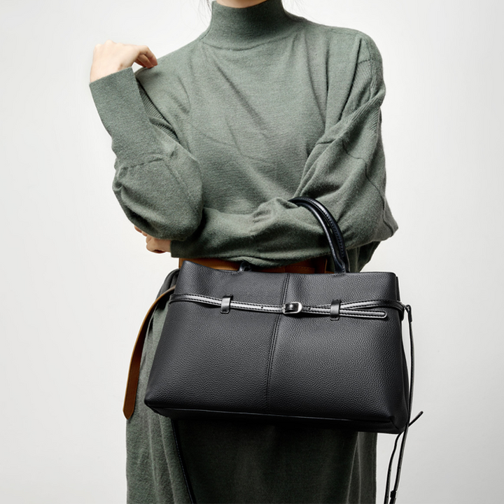 THE BELTED BUSINESS TOTE - Halibuy - 7