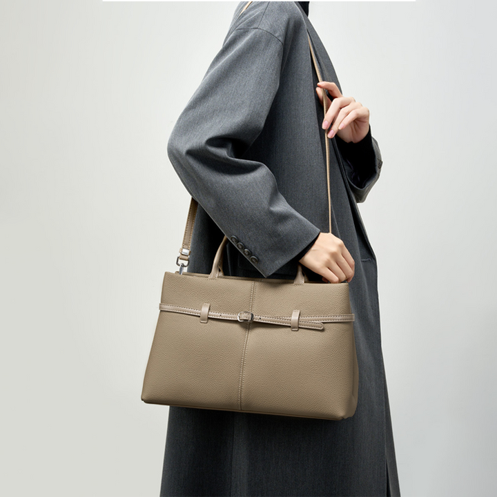 THE BELTED BUSINESS TOTE - Halibuy - 8