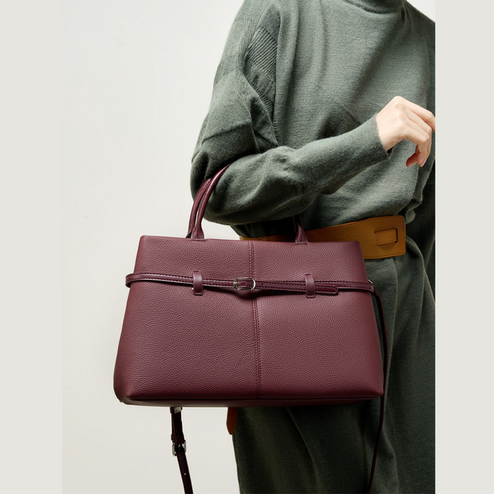 THE BELTED BUSINESS TOTE - Halibuy - 10