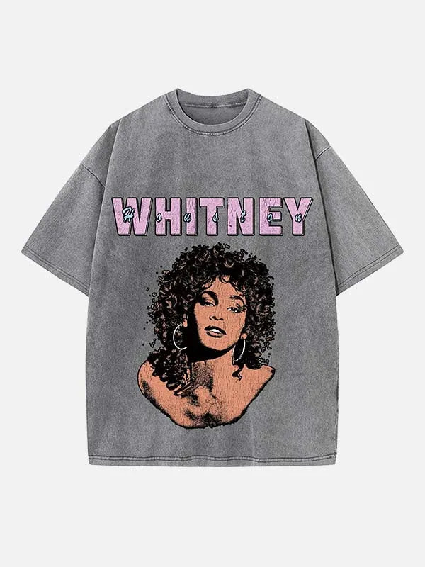 Soul Diva Print Round Neck T-shirt