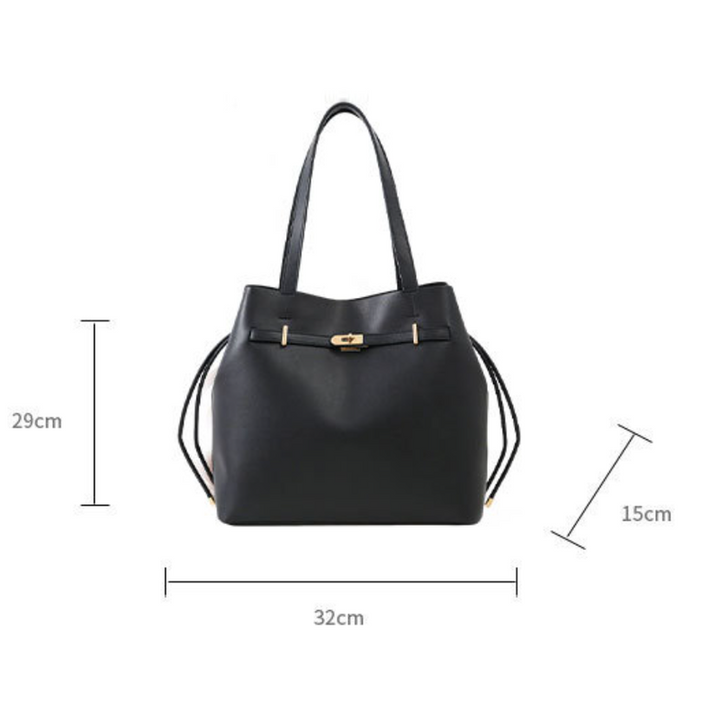 THE BELTED DRAWSTRING SHOPPER - Halibuy - 3