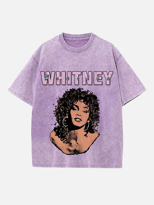 Soul Diva Print Round Neck T-shirt