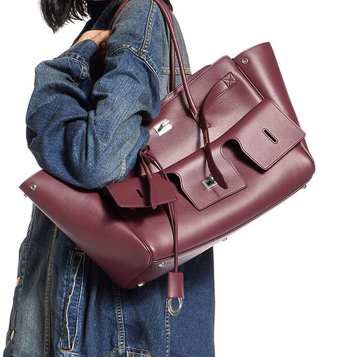 THE MULTI-POCKET DECONSTRUCTED TOTE - Halibuy - 7