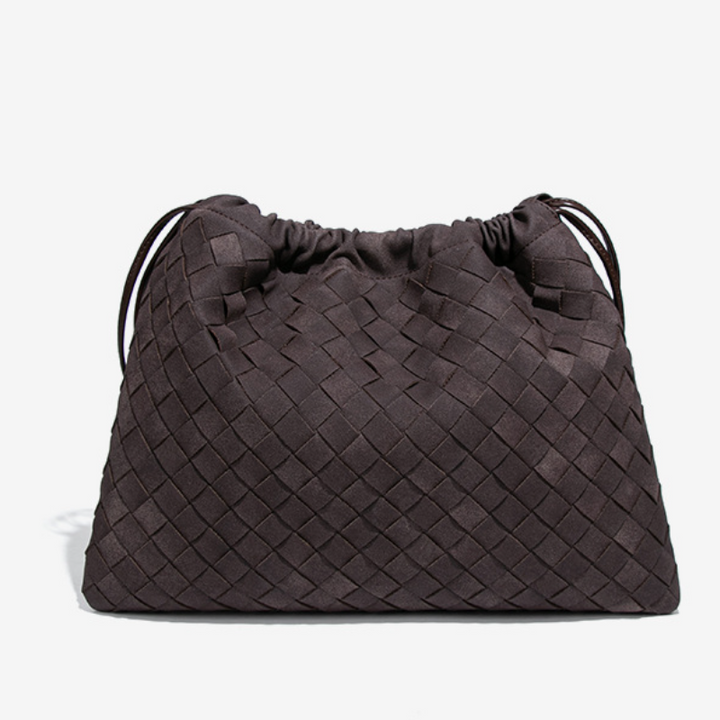 THE FAUX SUEDE DRAWSTRING POUCH - Halibuy - 12