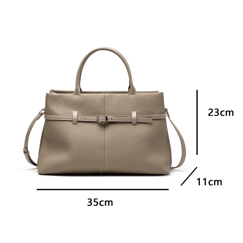 THE BELTED BUSINESS TOTE - Halibuy - 4