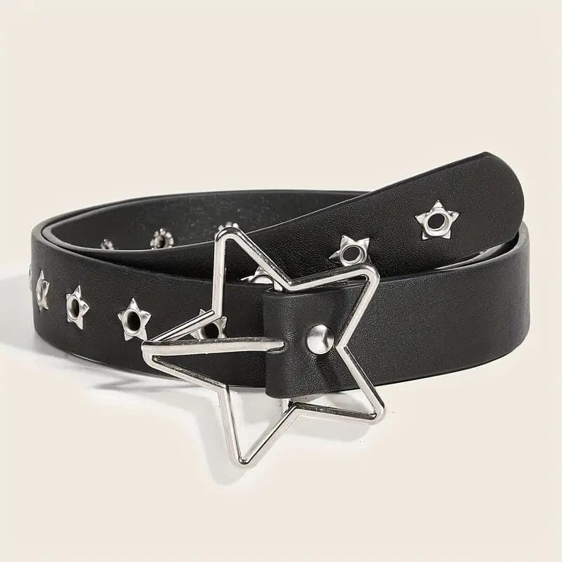Star hollow out adjustable belt  | Festival Outfits Women