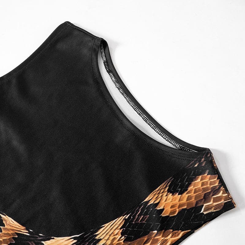 Rigar maxi mara hannu da aka yanke da rami mai kauri | Kayan Biki na Mata