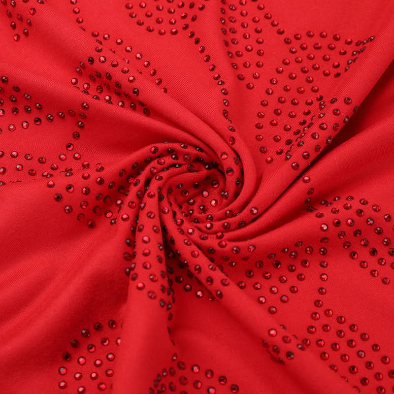 U neck flower beaded cross back cami maxi dress  | Festival Outfits Women