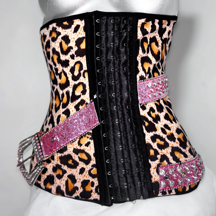 Leopard print beaded backless tube mini dress  | Festival Outfits Women  | Leopard Print Mini Dress