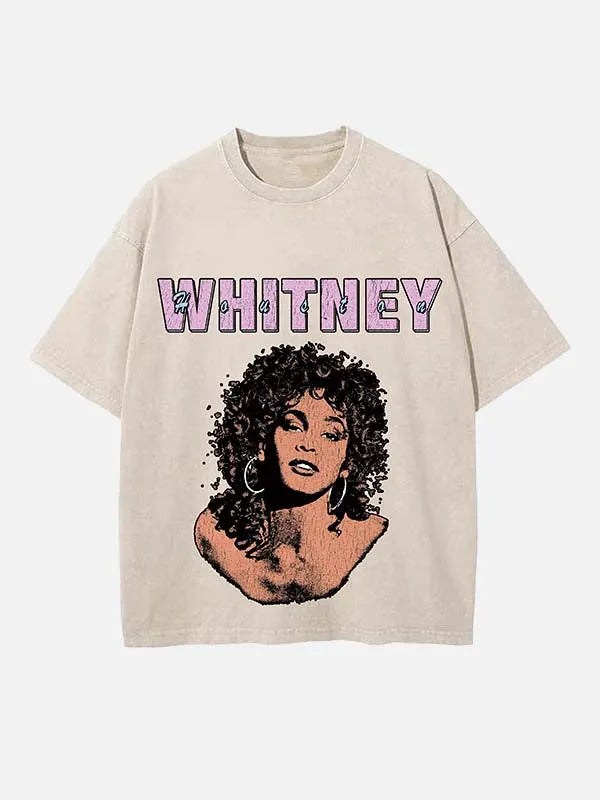 Soul Diva Print Round Neck T-shirt