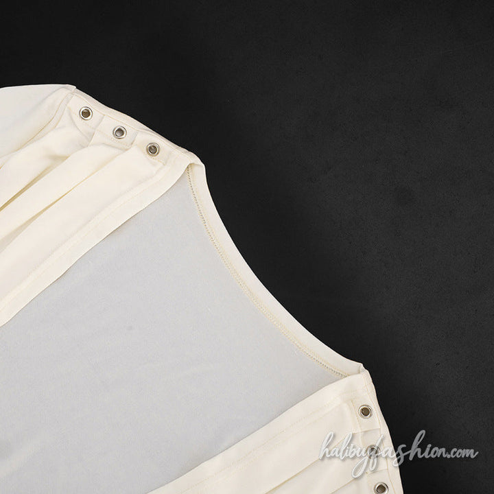 Short sleeve v neck ruched solid top