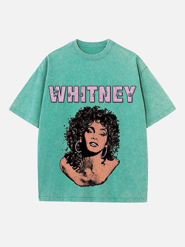 Soul Diva Print Round Neck T-shirt
