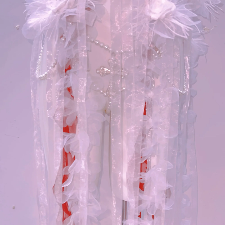 Beaded flower applique slit tube midi dress  | Festival Outfits Women