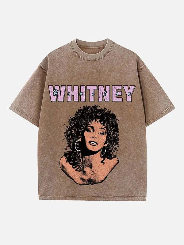 Soul Diva Print Round Neck T-shirt