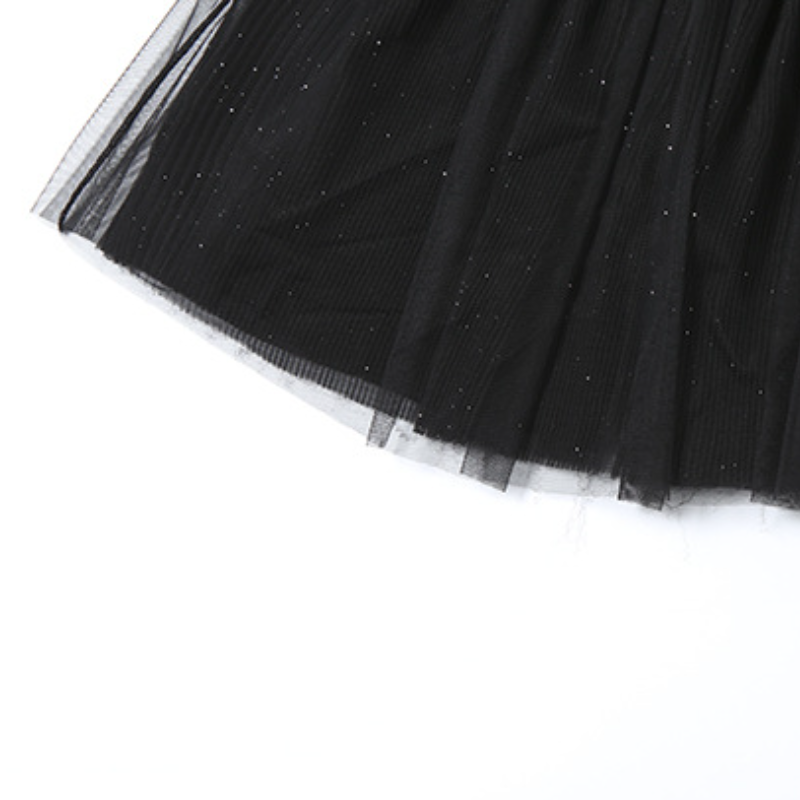 Sweetheart neck mesh glitter tube mini dress  | Festival Outfits Women