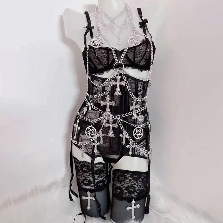 Lace bowknot adjustable cami top  | Festival Outfits Women