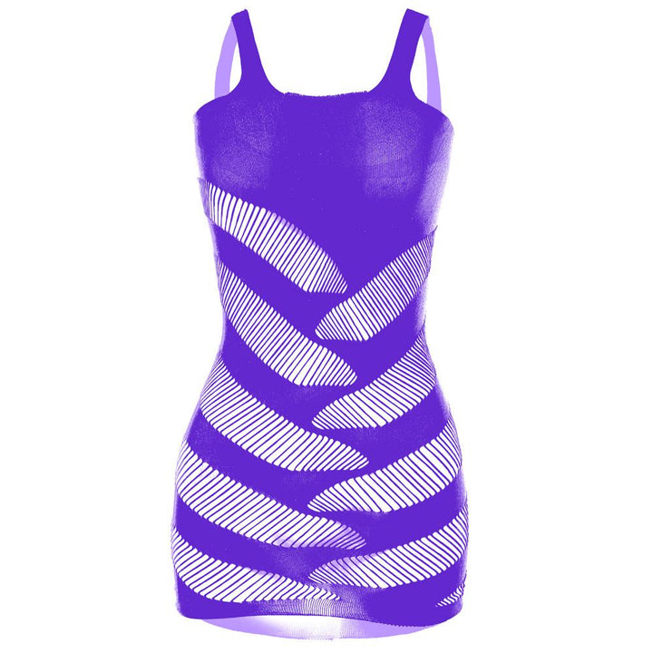 Square neck hollow out cami cut out mini dress  | Festival Outfits Women