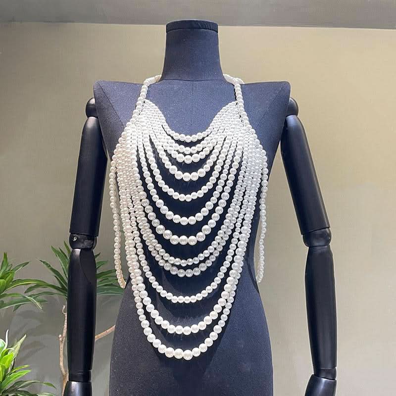 Halter beaded hollow out u neck cut out top  | Festival Outfits Women
