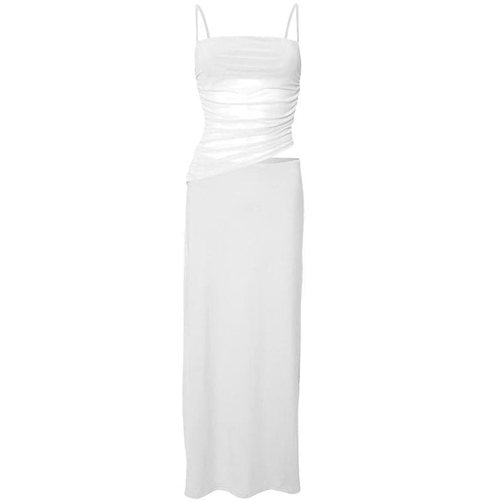 Saitin siket na cami maxi mara tsari na raga | Kayan Biki na Mata