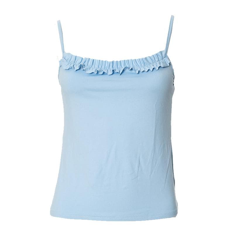 Ruffle mai kauri mai kauri mara baya | Kayan Biki na Mata