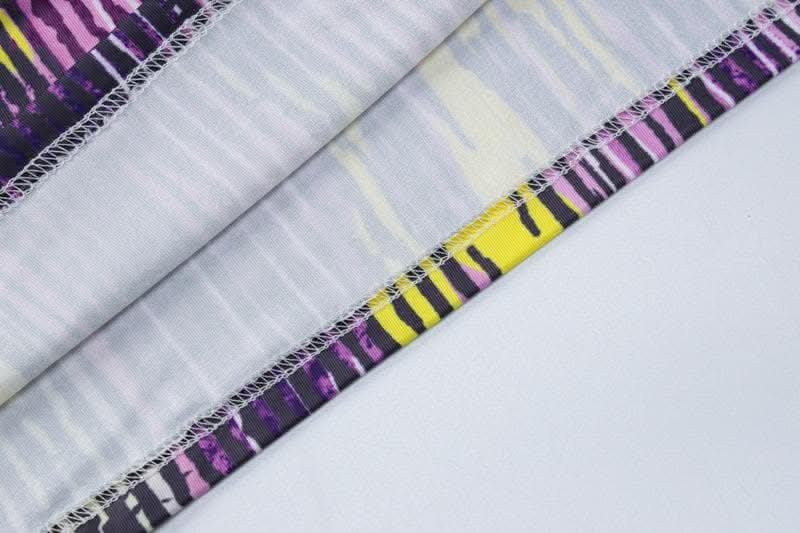 Body pattern contrast u neck sleeveless backless maxi dress-final-sale  | Festival Outfits Women