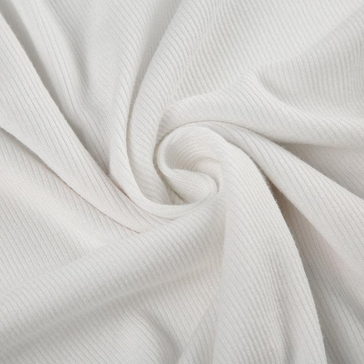 Short sleeve high neck butterfly print bowknot crop top  | Festival Outfits Women