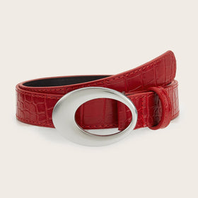 PU leather solid metal decor belt  | Festival Outfits Women