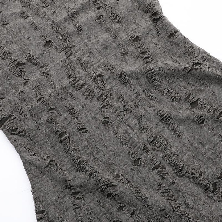 Hoodie ruched ruffle slit maxi dress  | Festival Outfits Women