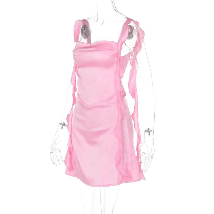 Riga mai kama da na satin mai kama da na cami mai kama da na Cowl | Kayan Biki na Mata