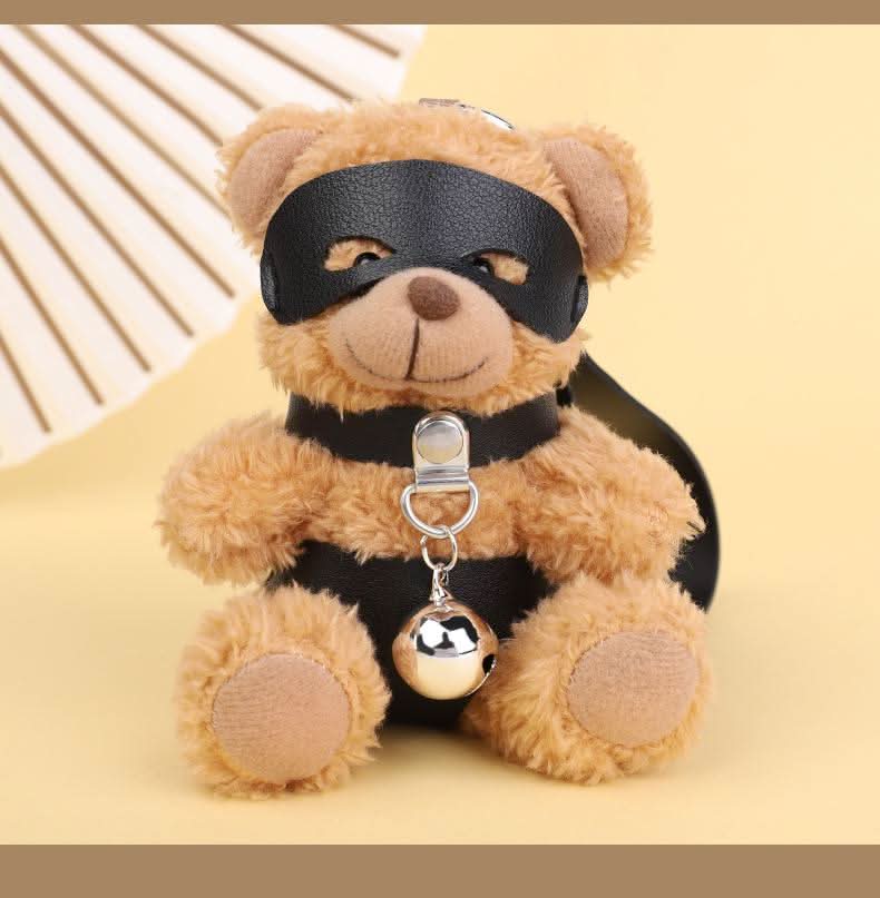 Harness PU leather fluffy o ring  decor accessory  | Festival Outfits Women