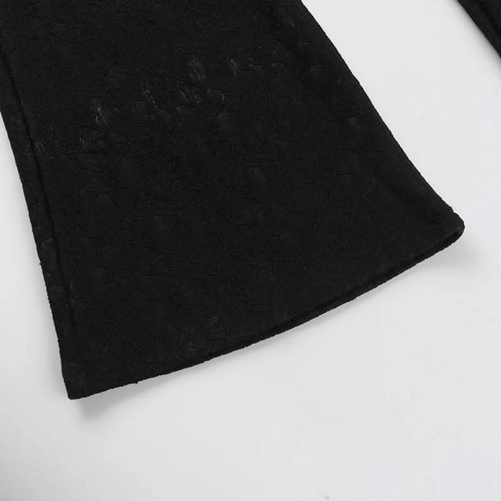 Halter self tie deep V neck lace backless jumpsuit  | Festival Outfits Women
