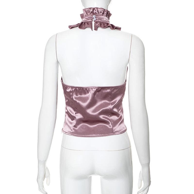 Rigar satin mai laushi da aka yi da fata mai laushi | Tufafin Biki na Mata