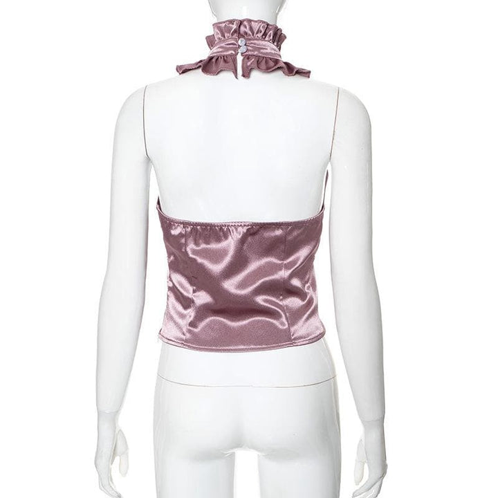 Rigar satin mai laushi da aka yi da fata mai laushi | Tufafin Biki na Mata