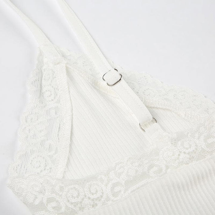 Kayan jikin mata masu kama da na lace hem mai ribibi da wuyan hannu | Kayan bikin mata