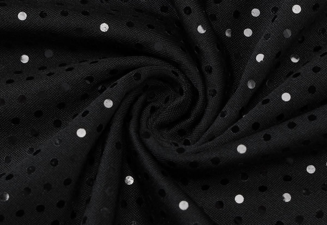 U neck polka dot cami maxi dress  | Festival Outfits Women