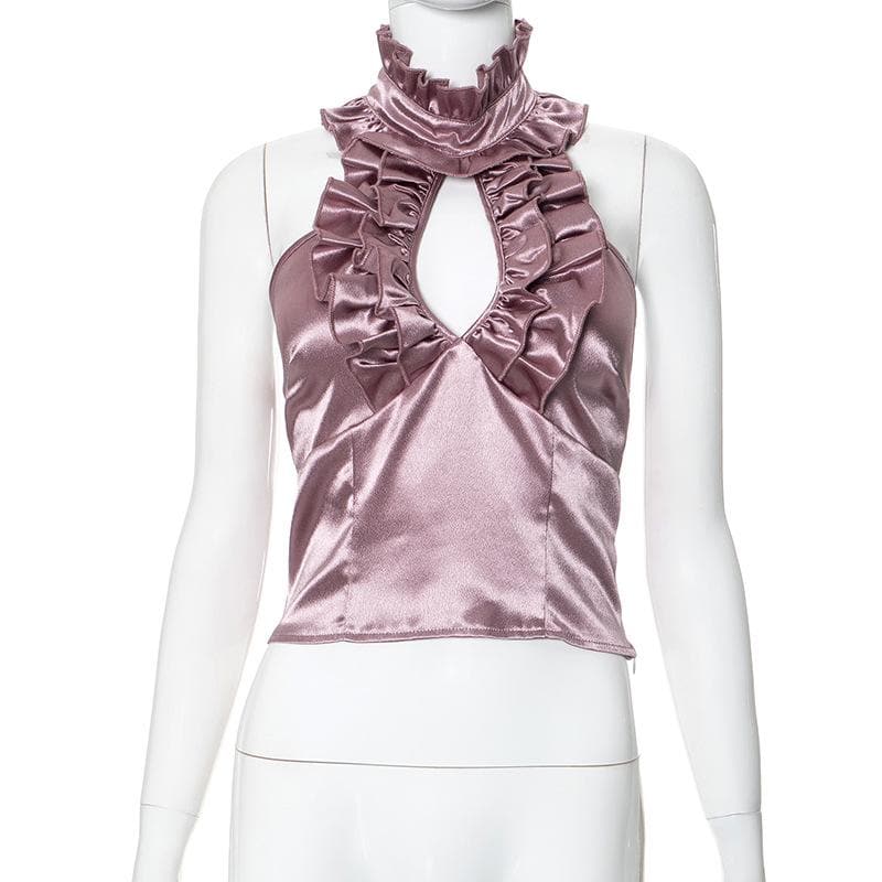 Rigar satin mai laushi da aka yi da fata mai laushi | Tufafin Biki na Mata