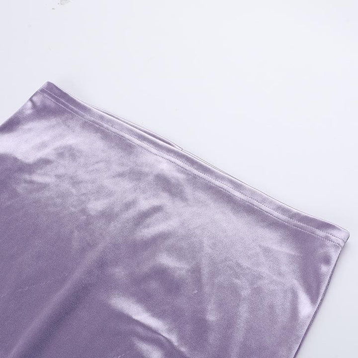 V neck satin ruched solid cami mini dress  | Festival Outfits Women