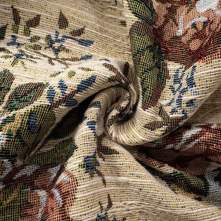 Zip-up long sleeve drawstring flower print top  | Festival Outfits Women