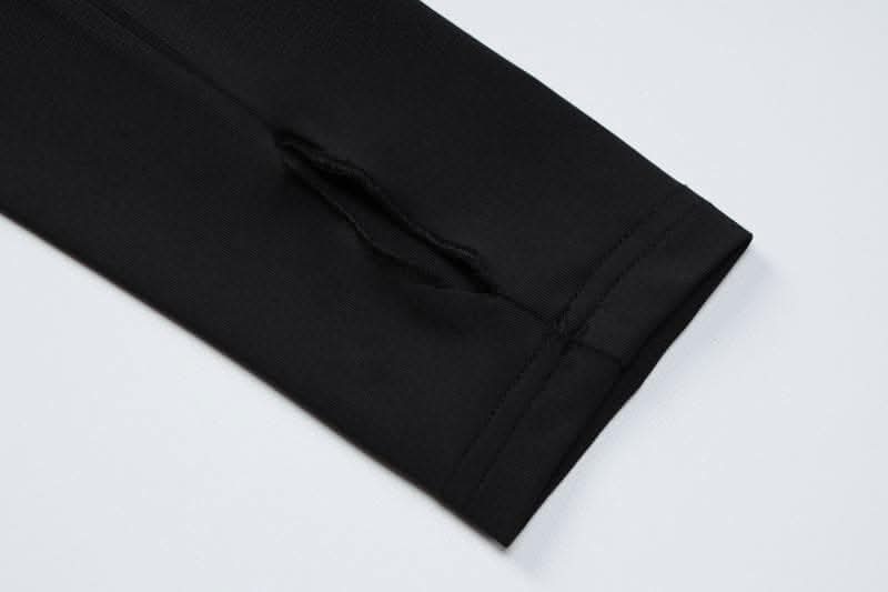 Gloves contrast long sleeve crewneck maxi dress-final-sale  | Festival Outfits Women