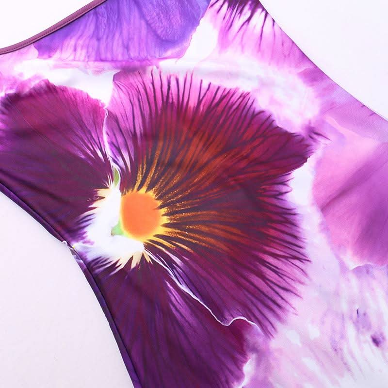 U neck flower print cami maxi dress  | Festival Outfits Women