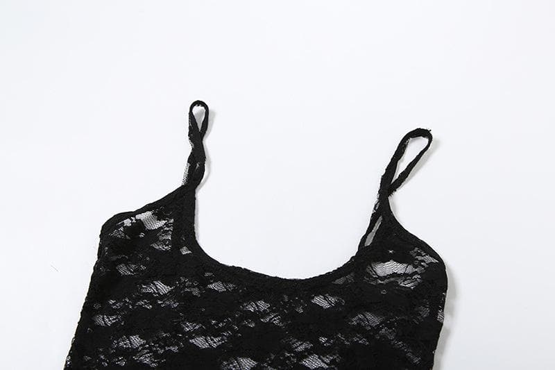 Halter lace bowknot 2 piece top  | Festival Outfits Women