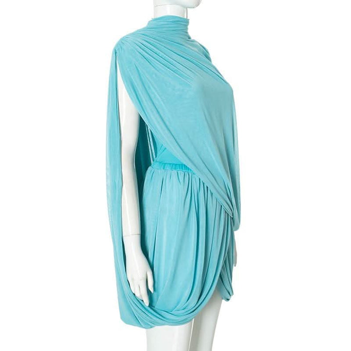 Ruched shrug tube mini skirt set-final-sale  | Festival Outfits Women