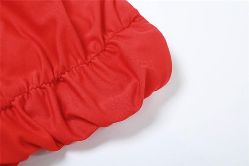 Ruched ruffle solid backless tube maxi dress-final-sale  | Festival Outfits Women