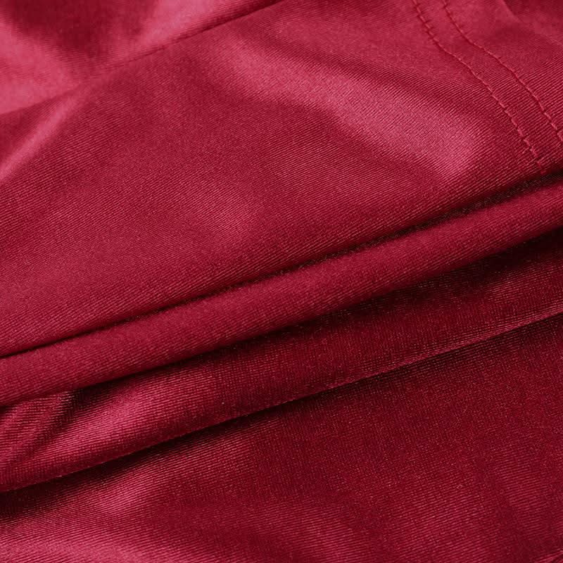 Satin v neck backless solid cami top  | Festival Outfits Women