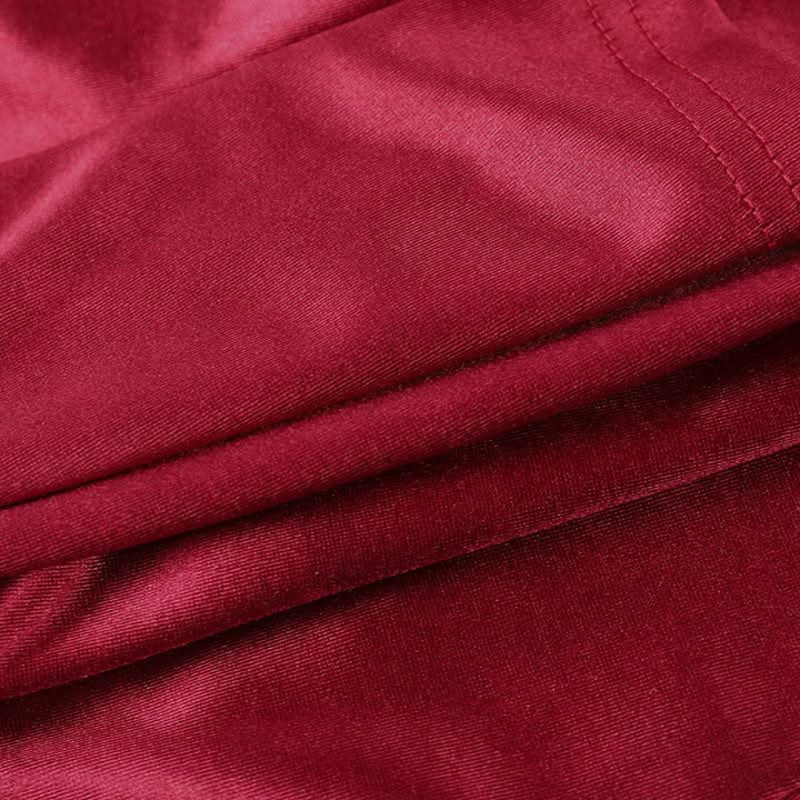Satin v neck backless solid cami top  | Festival Outfits Women